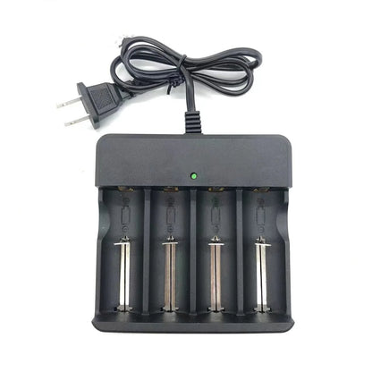 Li-Ion Lithium Smart Charger 3.7V 2 4 6 Slot for 16340/14500/26650 RCR123 USA A+